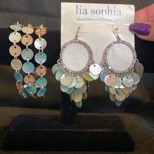 Lia Sophia Jewelry - Lia Sophia Abalone bracelet and earring set Lia Sophia Jewelry - Lia Sophia Abalone bracelet and earring set
